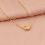 Golden Heart Pendant Necklace – Valentine Special Gift - Image 3