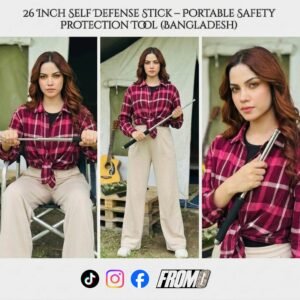 26 Inch Self Defense Stick – Portable Safety Protection Tool (Bangladesh)